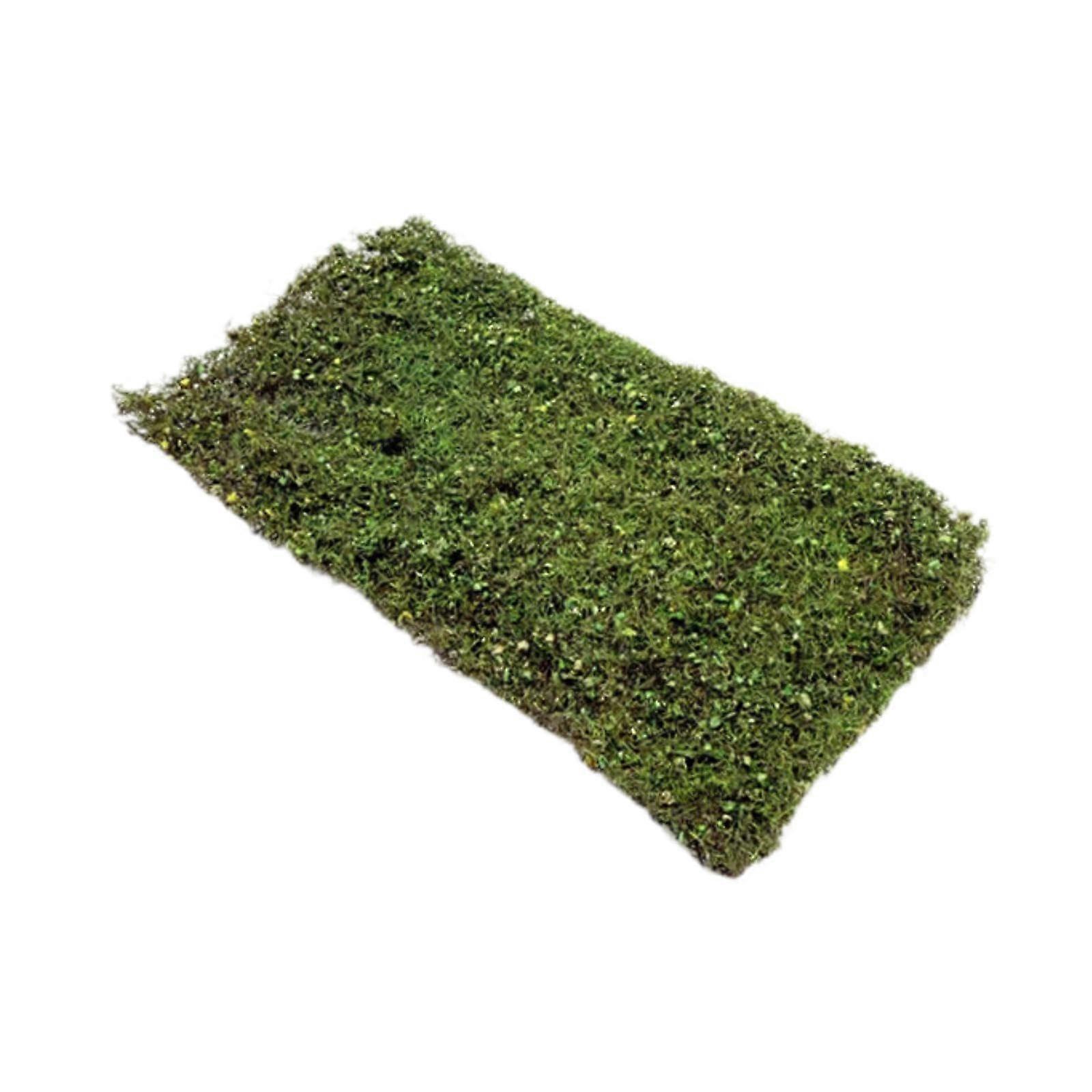 Miniature Grass Tufts for Model Railroad Scenery with Realistic Shrubs and Scale Foliage S Small