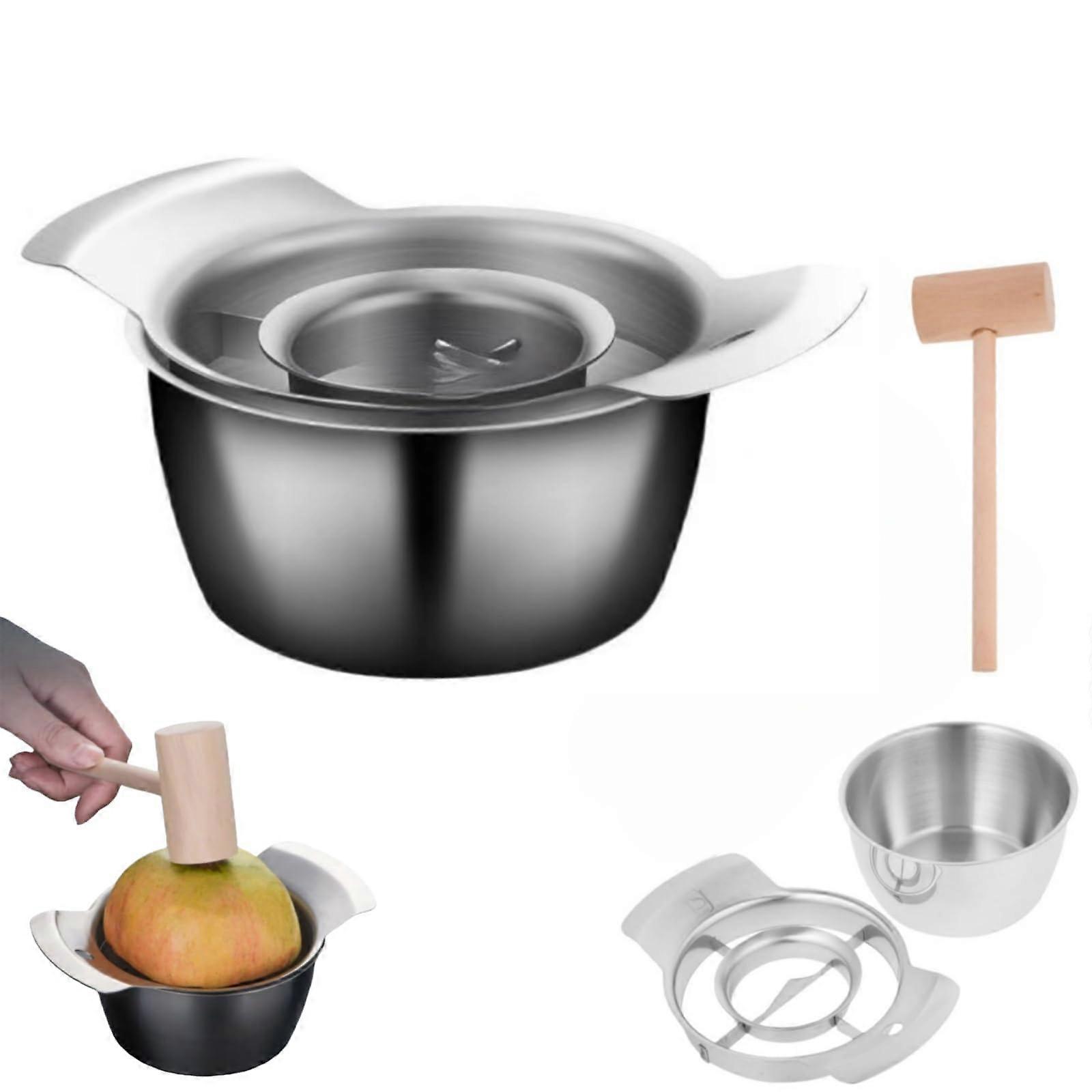 Pomegranate Deseeder Tool with Stainless Steel Cutter for Fast and Mess Seed Removal Set