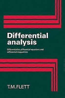 Analyse différentielle Différenciation Équations différentielles et inégalités différentielles