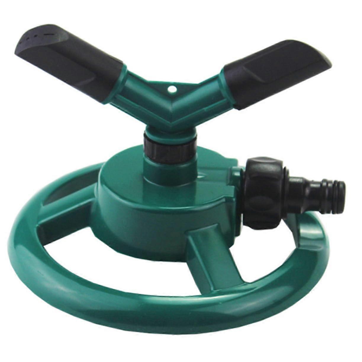 Garden Sprinkler 360° Automatic Rotation with Adjustable Spray and Leak Proof Stable Base
