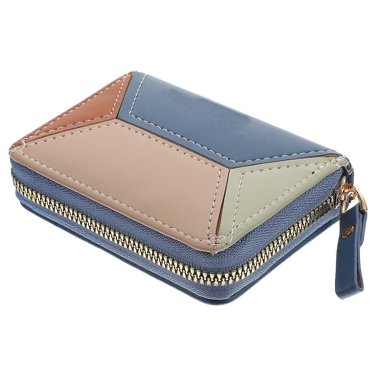 Blue Card Storage Pouch Durable Card Holder for Storage Use