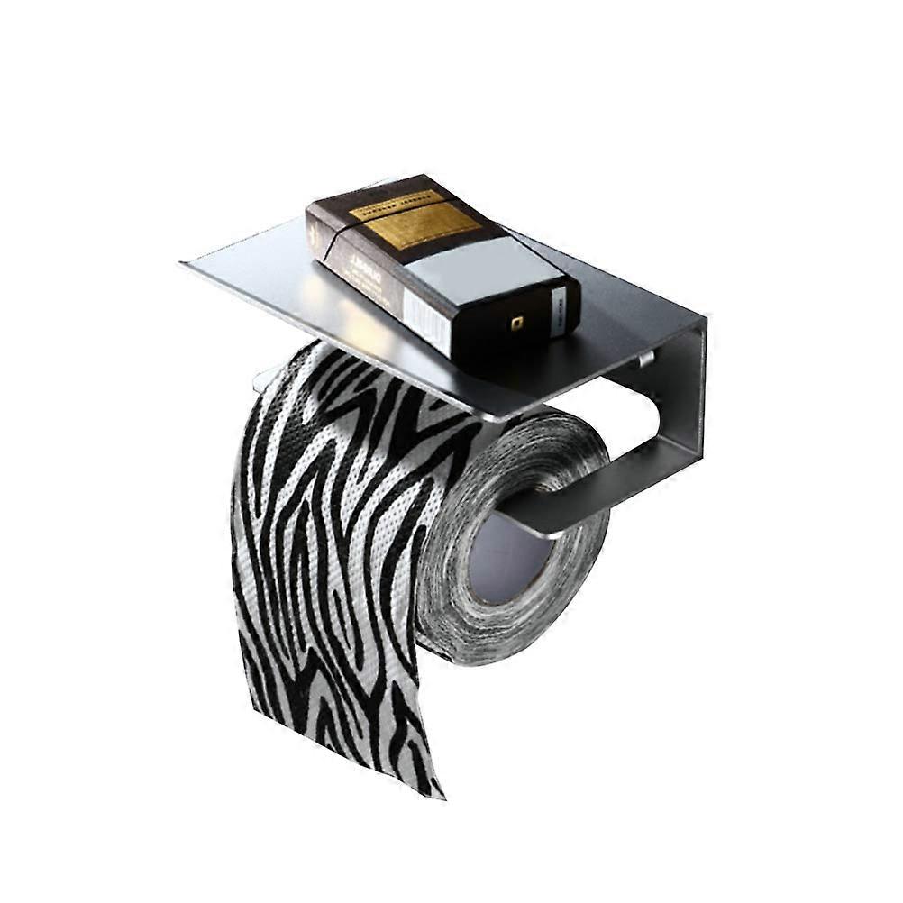 Tissue Roll Storage Shelf with Phone Rack for Bathroom Accessories