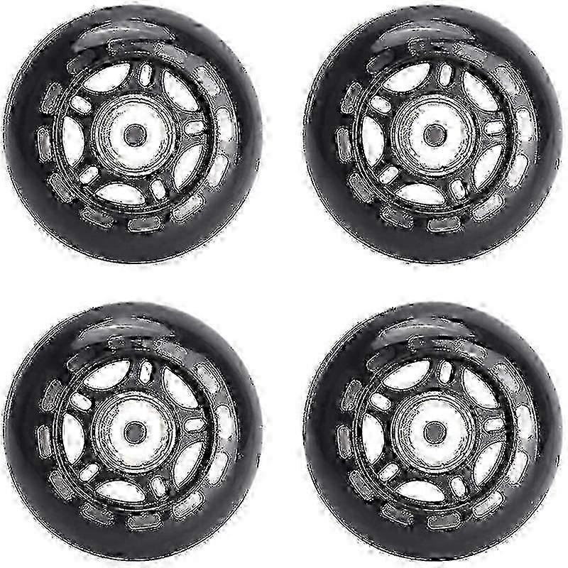 4 Pack 70mm Inline Skate Wheels with Bearings for Skating - JA