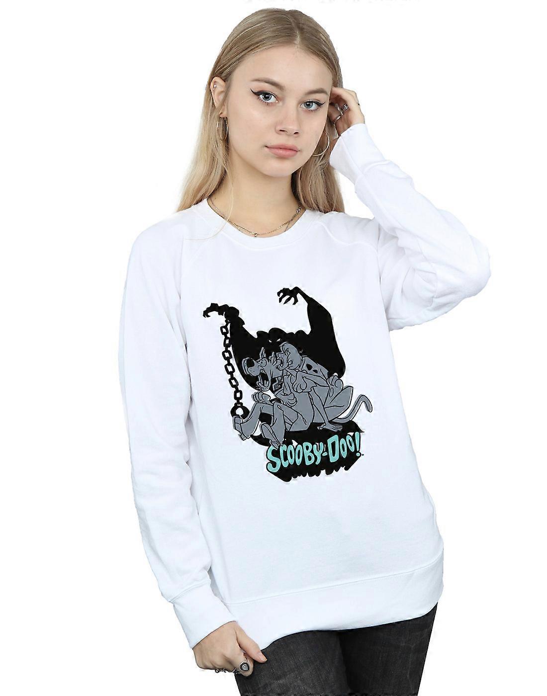 Scooby Doo Women's Scared Jump Sweatshirt
