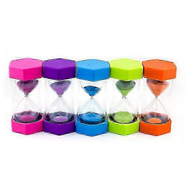 Hexagon Sand Clock Timer 10/15/30/60 Minutes Timer Kitchen Gadget Decoration