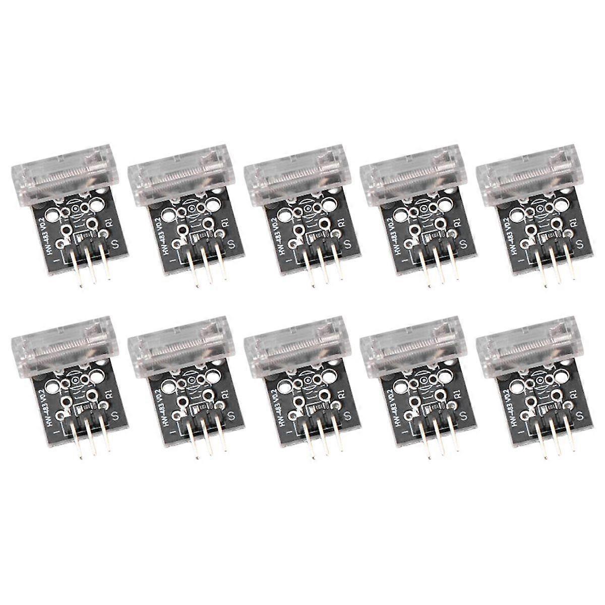 10PCS KY-031 Knock Sensor Module Spring Vibration Switch for 3pin Percussion Knocking Diy Kit KY031