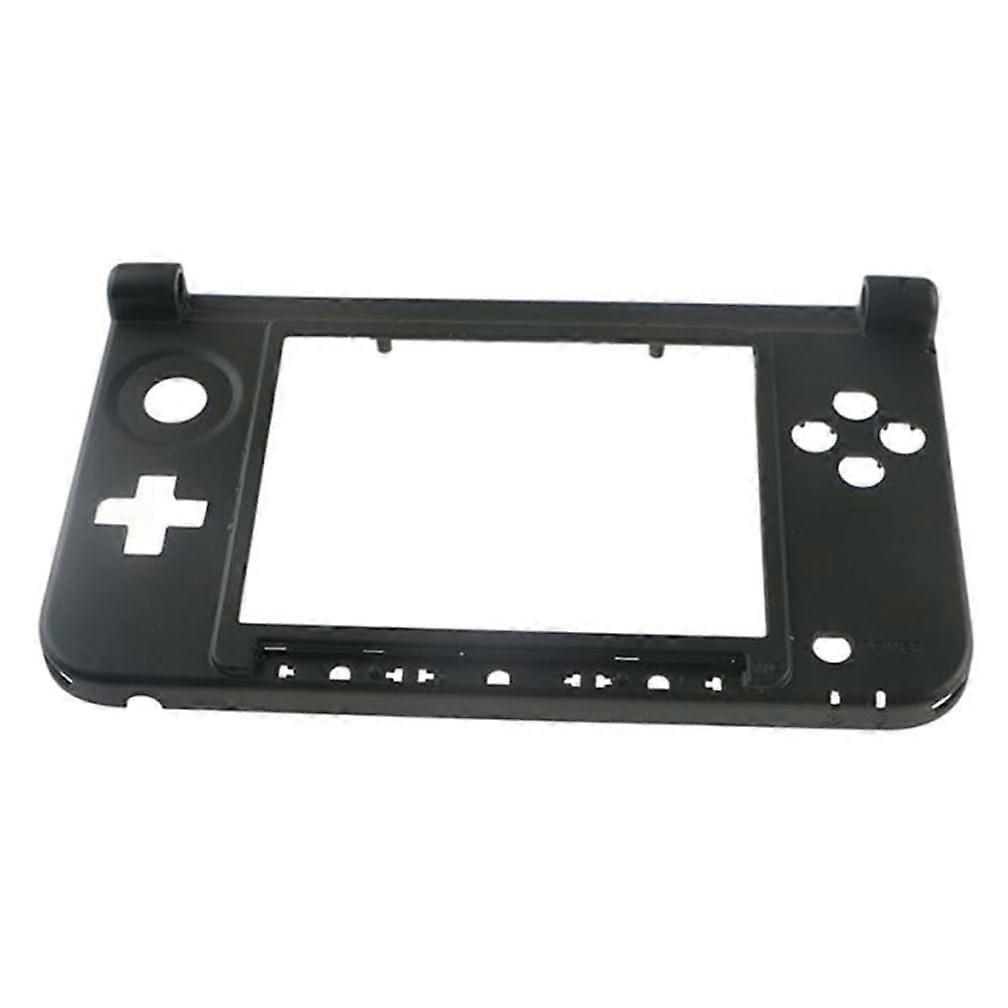 Replacement Shell Exact Fit Middle Frame and Bottom Case for Nintendo 3DS XL Console  (Black)