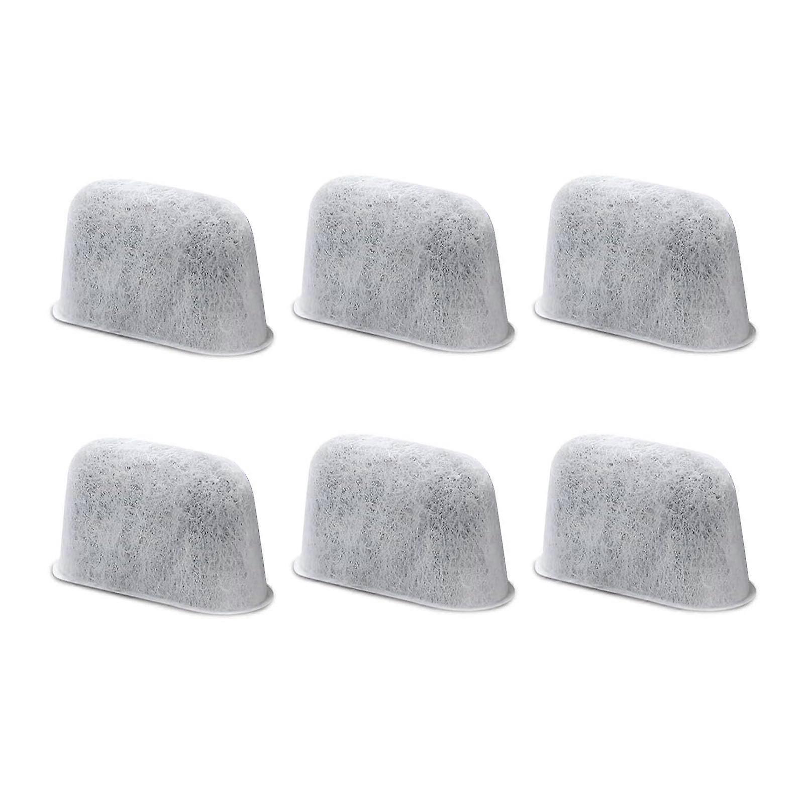 Coffee Maker Water Filter Set 6 Pack Activated Carbon Replacement for ES601 ES655 ES701