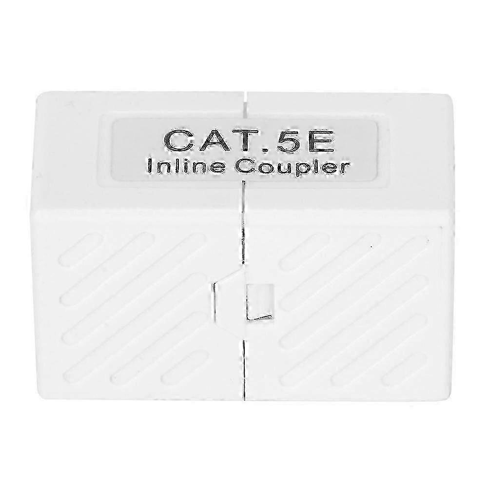 2PCs Network Cable Information Module Wiring Accessory RJ45 Straight Through Single Port Cat5 E