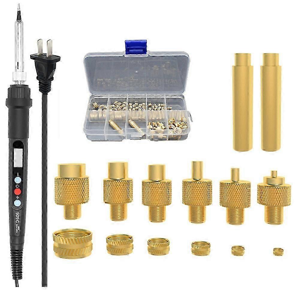 Soldering Iron Kit for Electronics 80W LCD Digital,Fast Heating Welding Repair with Replaceable Tips 139Pcs Set US Plug