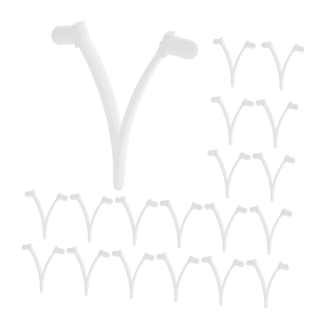 20pcs Pool Skimmer Clips VClips for Pool Nets Secure Grip Quick Installation Durable Use