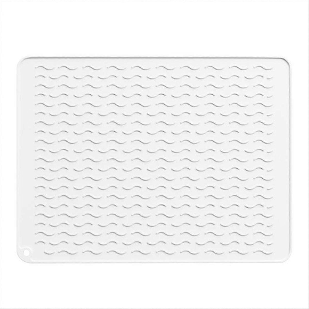 Silicone Dish Drying Mat - Heat ,Foldable, Non-Slip A