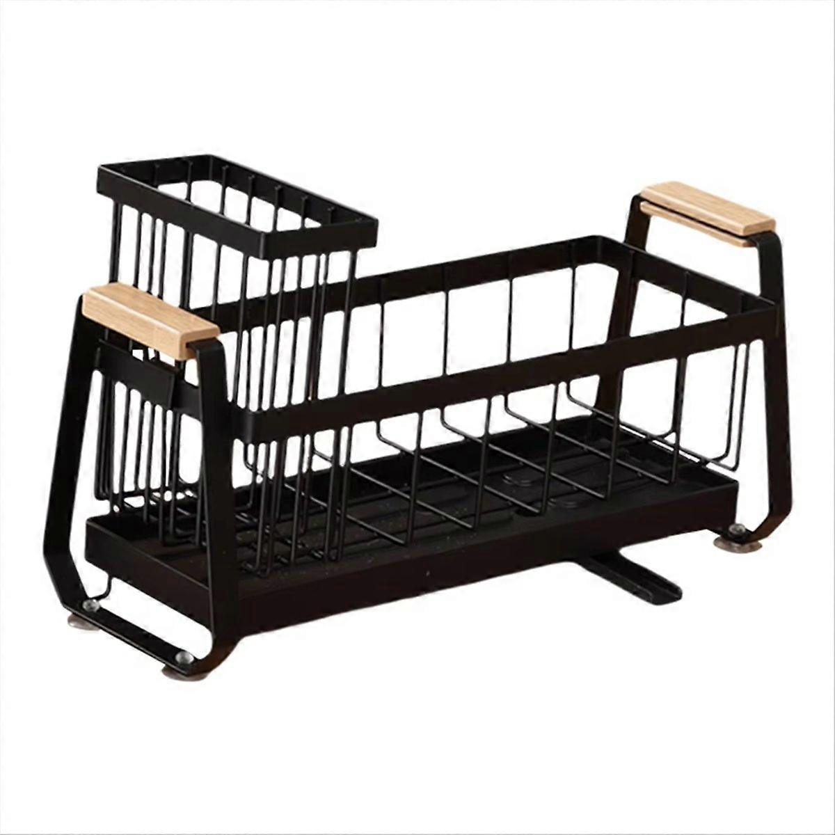 Kitchen Sink Sponge Holder Soap Dish Rack Drainer A