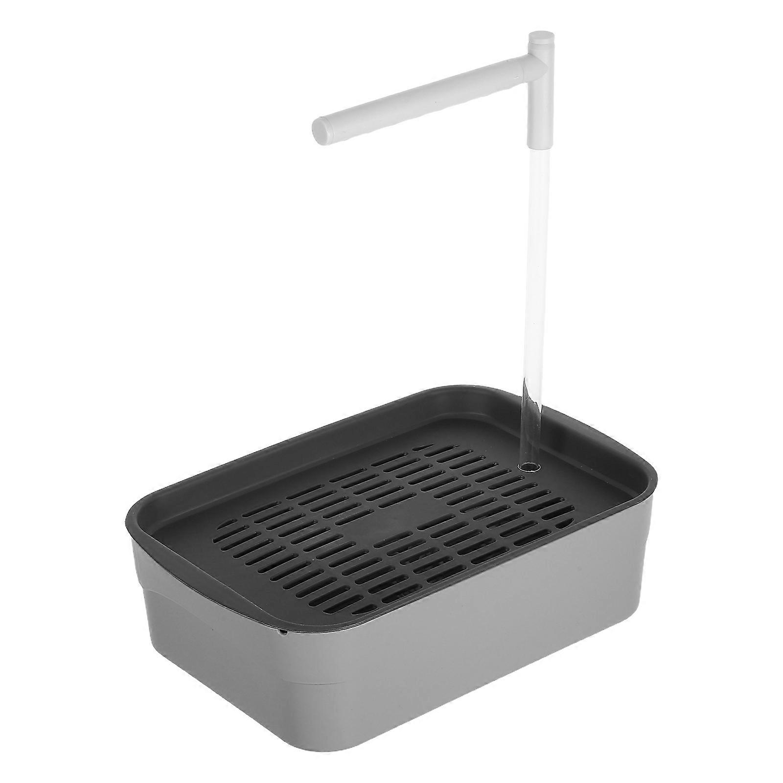 Bird Bath Automatic Parrot Bathtub with Shower 2Pcs Plastic Tub