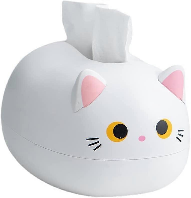 Cardboard tissue box, cat-shaped tissue box, rectangular tissue box