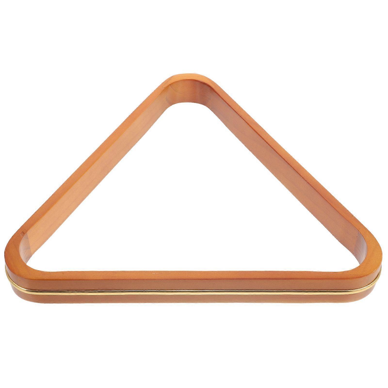 Wood Billiard Rack Triangle Billiard Rack Table Pool Ball Rack Wood Triangle Billiard Frame