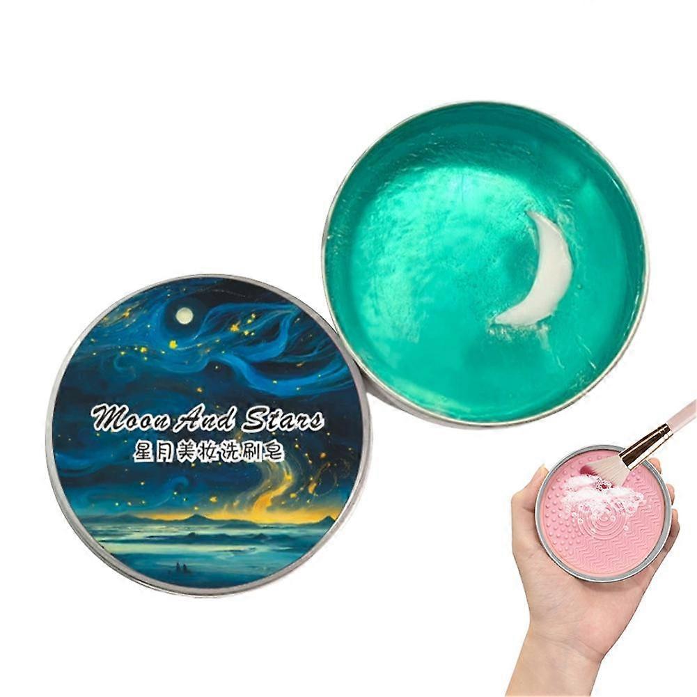 Makeup Brush Cleaner Soap Solid-Brush Cleaning Mat Tool