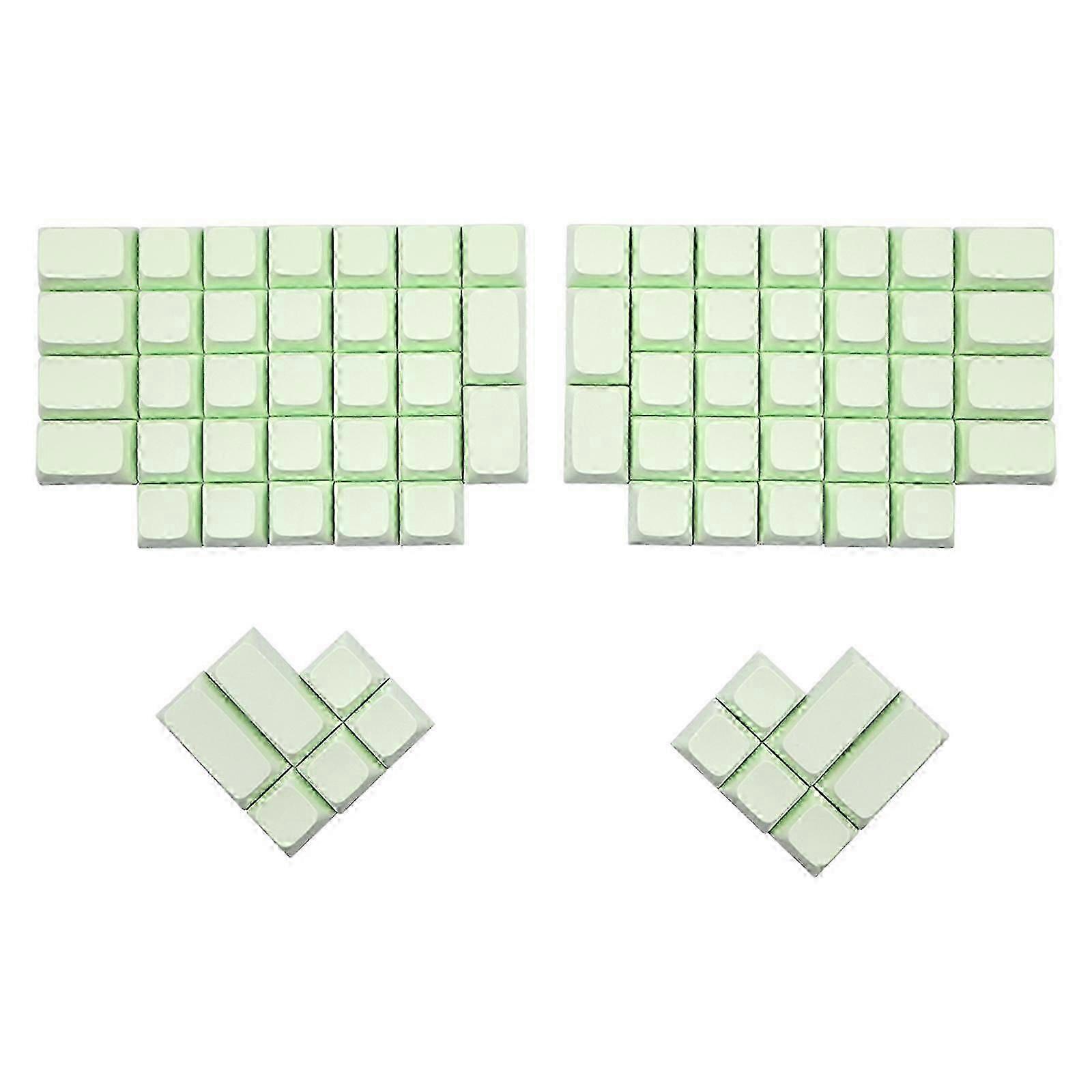 PBT Blank XDA Keycap Set compatible with Mechanical Keyboard Replacement