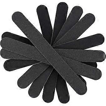 Professional Nail Files, Double-Sided 100/180 Grit, 10 Pack Manicure Tool for Shaping and Gel Remover