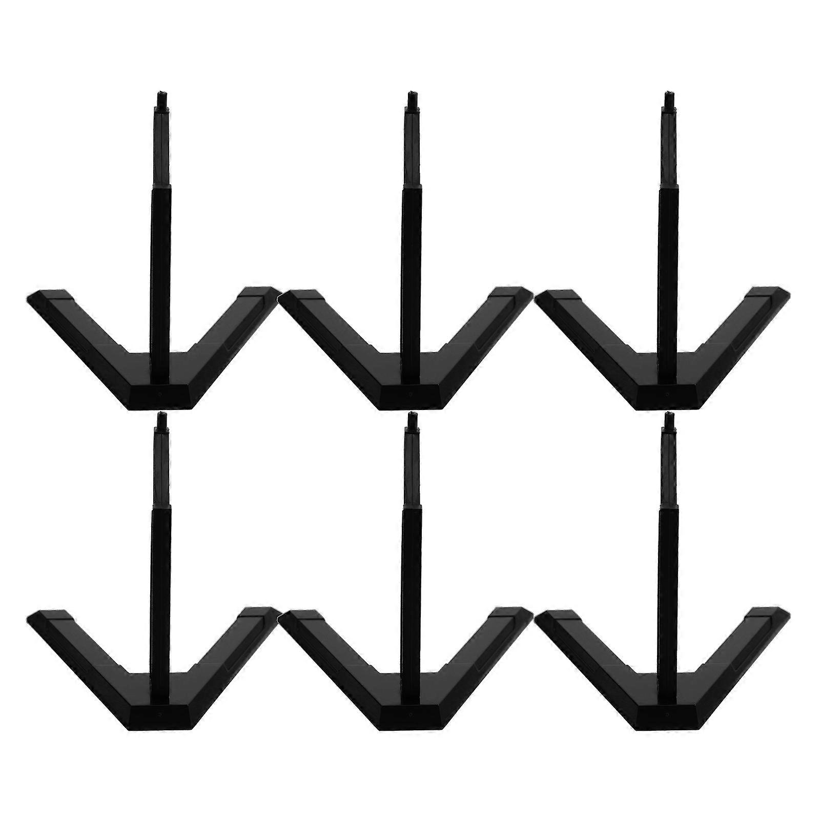 Figure Display Stand for Models 6Pcs Action Figure Display Rack