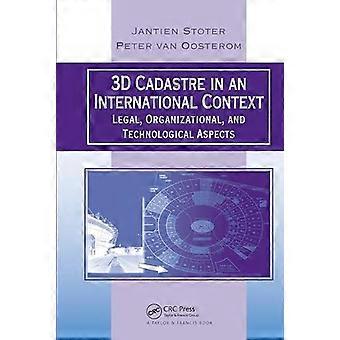 3d Cadastre In An International Context Legal Organizational And Technolog - Jantien E. Stoter - Paperback - en Book
