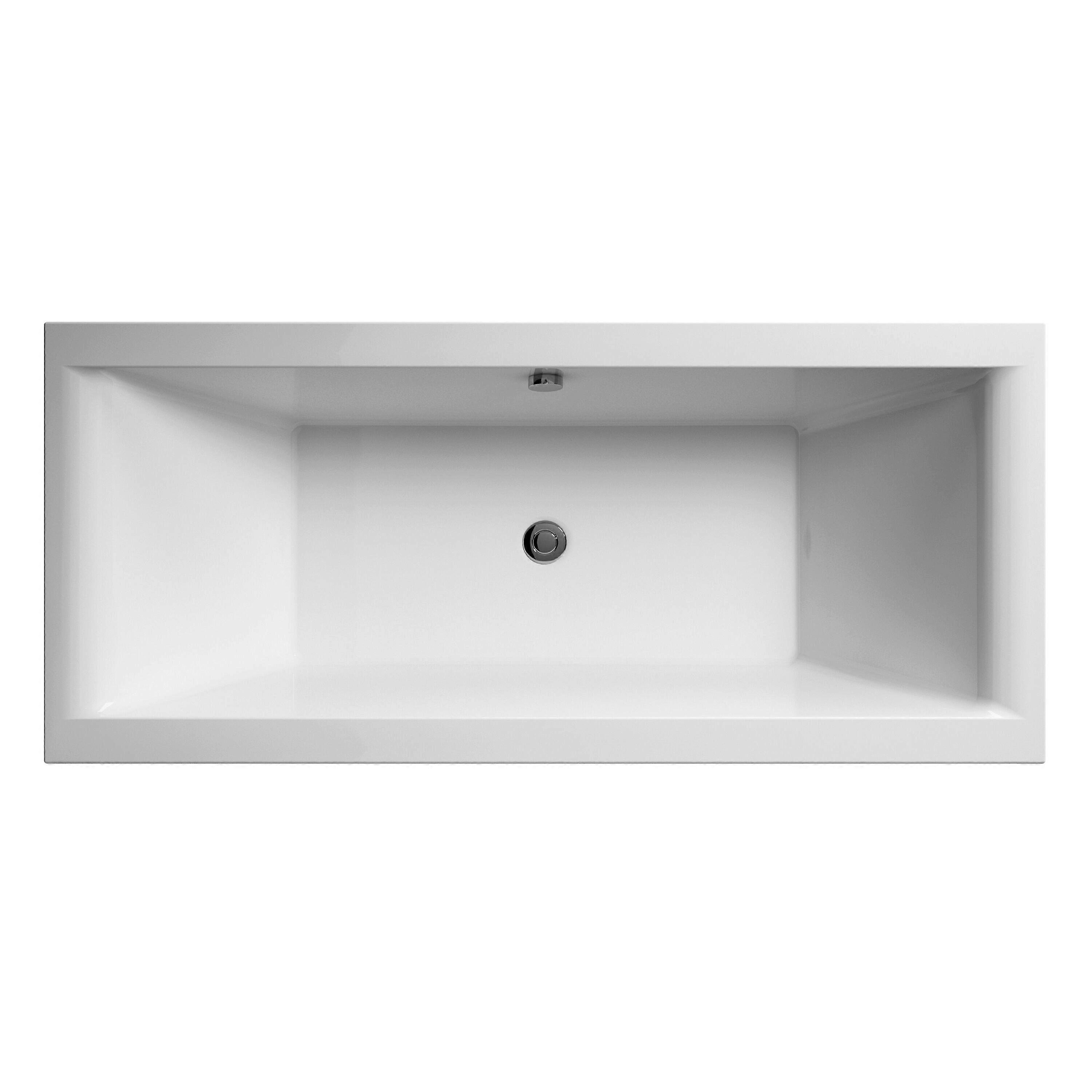 Square Double Ended Bath 1700x700