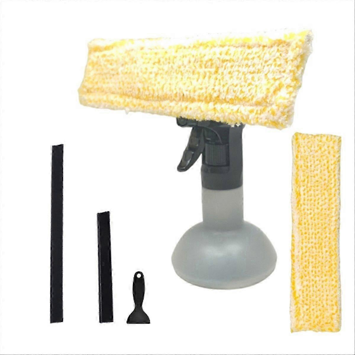 compatible with Kacher Cleaner Tool Bottle Microfibre Mop Pad Scraper Set