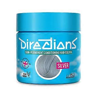 2 x La Riche Directions Semi-Permanente Haarfarbe 88ml Tiegel - Silber