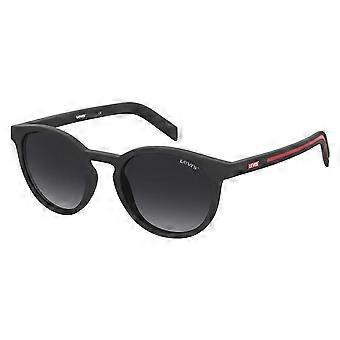 Levi's LV 5026/S 003/9O Full Rim Matte Black Unisex Oval Sunglasses UV3 Original