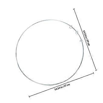 1 Satz Vintage Rolling Iron Hoop Kinder Outdoor Sensorisches Training Spielzeug Chinesisches traditionelles Ringspielzeug Rollring Spielzeug Kreis Spielzeug Schieben Reifen Spielzeug