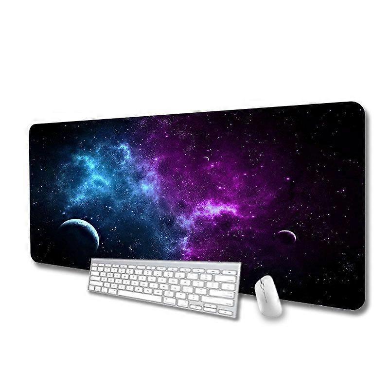 Mouse pad space moon large game table mat keyboard pad mouse pad