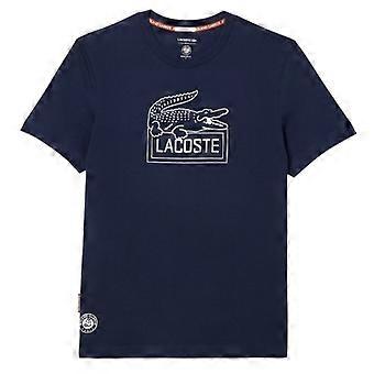 Lacoste Mens Roland Garros Edition Chest Logo T-Shirt
