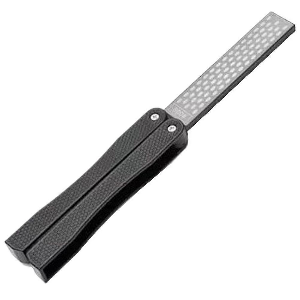 Diamond Folding Knife Sharpener - Dual Sided, Portable, 22.6cm