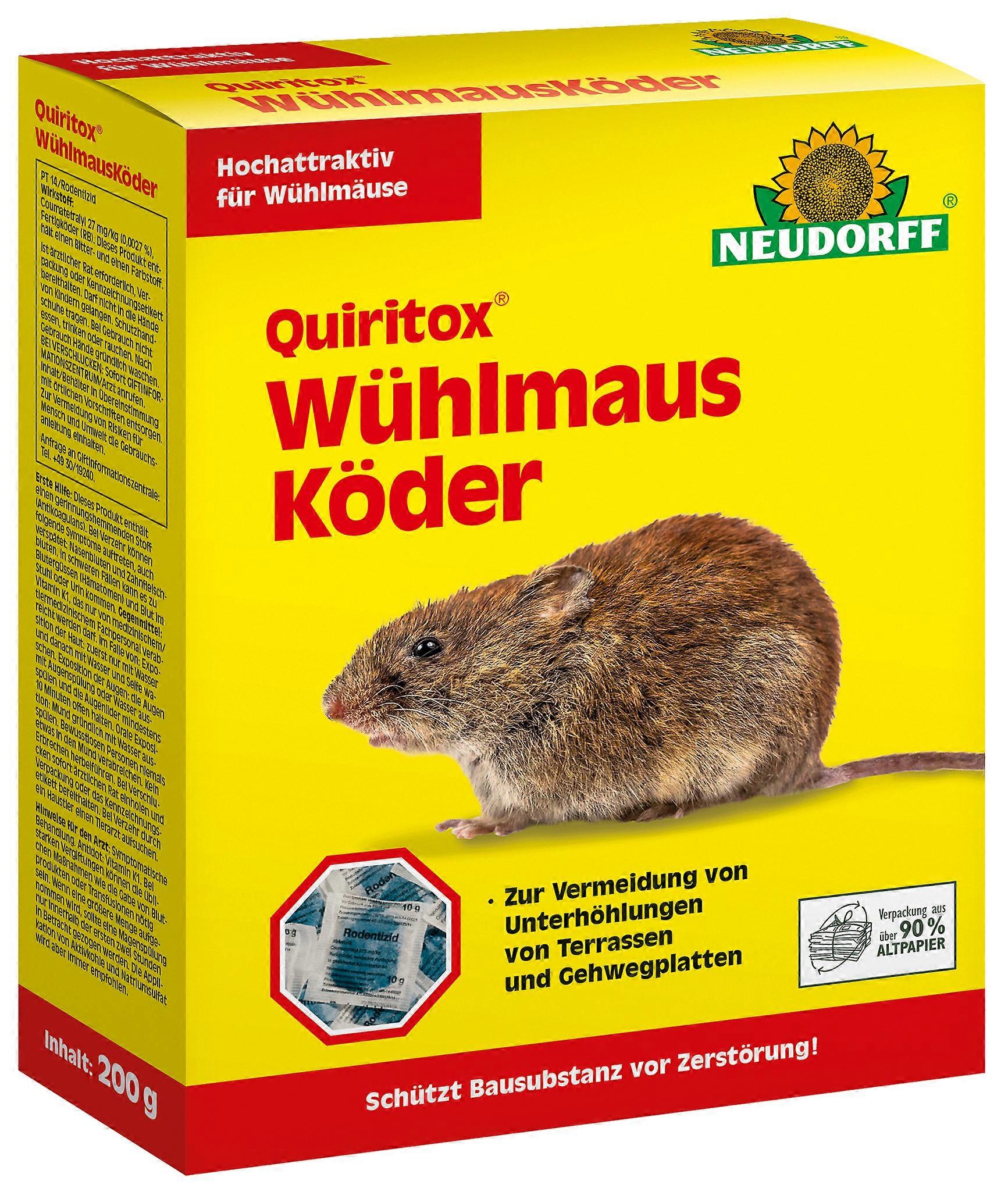 NEUDORFF Quiritox® vole Bait, 200 g