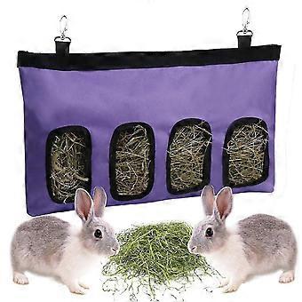 Heufutterbeutel für Kaninchen und Chinchillas zum Aufhängen, Aufbewahrungsbeutel für Haustierbedarf