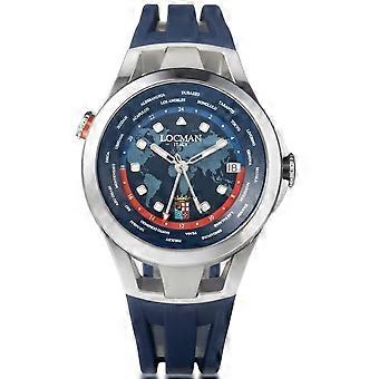 Locman - 0548A02A-00AMVESB - Polshorloge - Heren - Automatisch - Amerigo Vespucci GMT