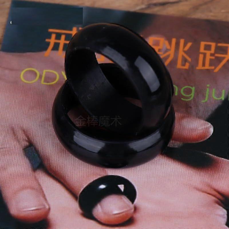 ring magic, street illusion ring, ring jump cross transfer, magic ring,