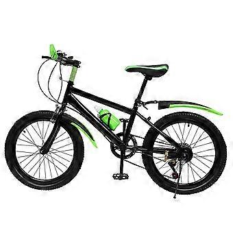 20-tums mountainbike med 7 växlar, barncykel, höjdjusterbar, pojk- och flickcykel