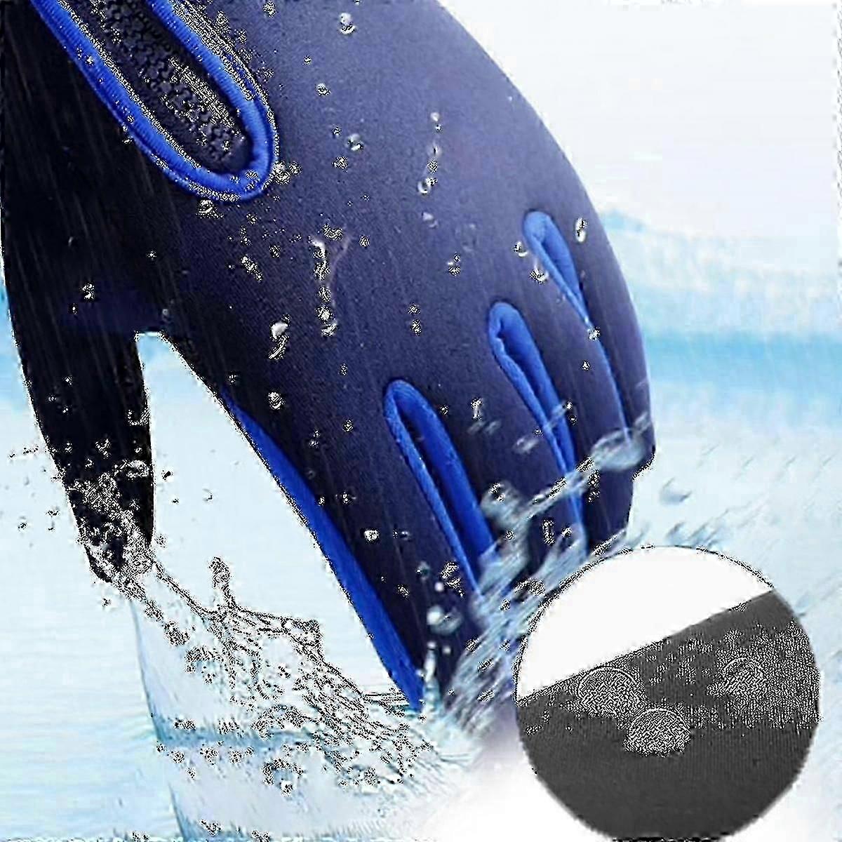 Freezer Thermal Gloves, Warm Winter Gloves Waterproof Touchscreen Function ID