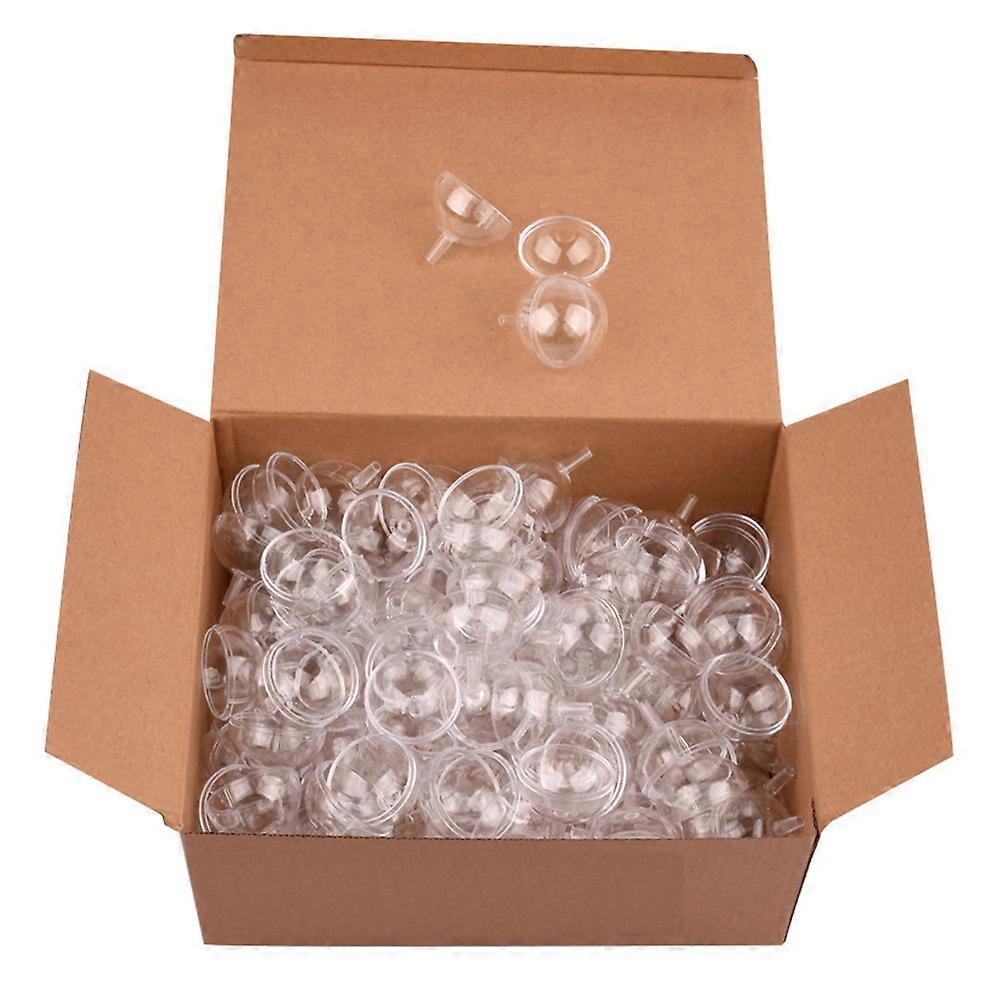 Plastic Transparent Chocolate Wrapper Cups for Candy 100Pcs Air-Corn Packaging