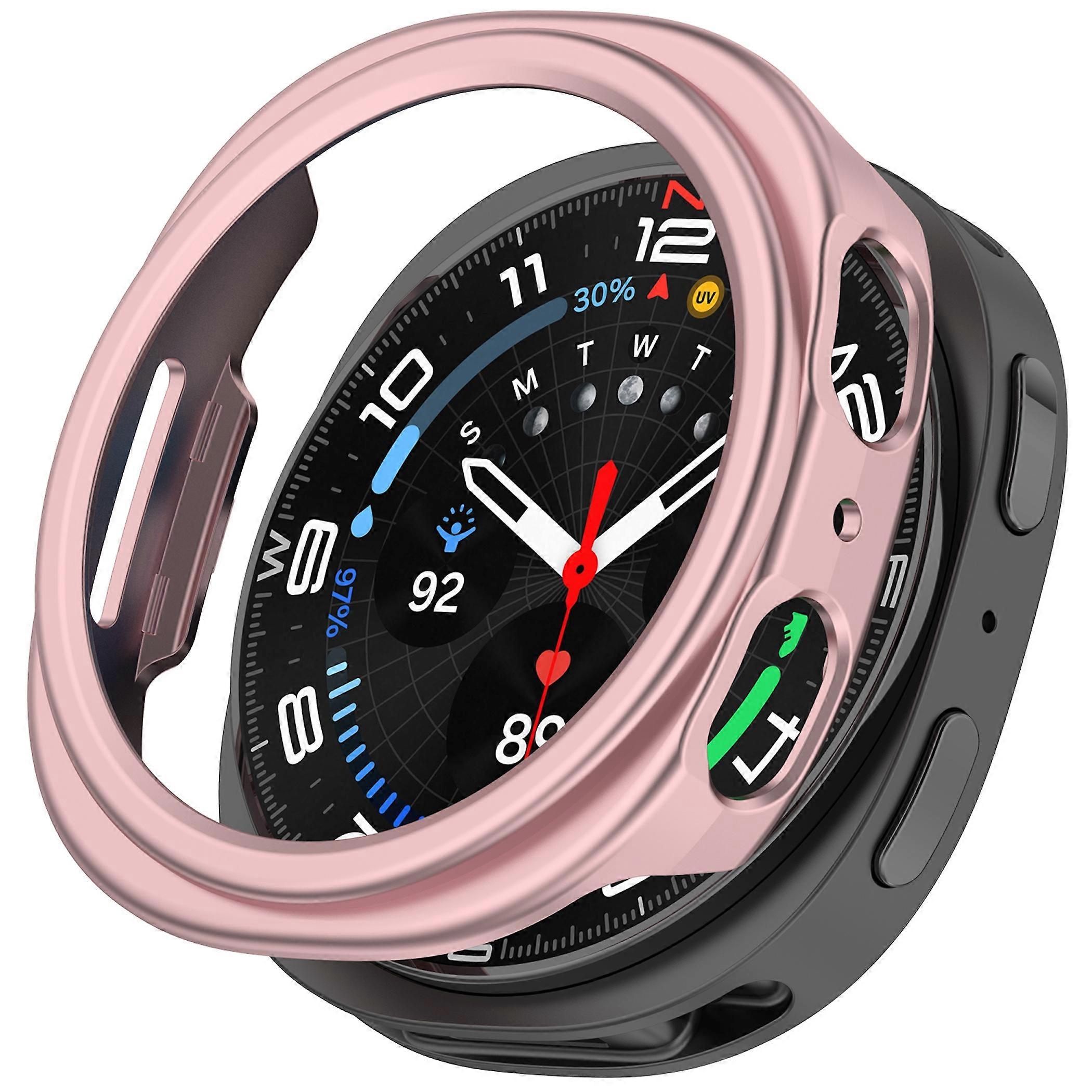 Smartwatch Case Bumper Plastic Half-Sided for Samsung Galaxy Watch 9 8 40mm