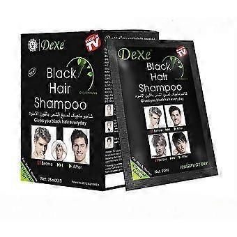 Haarverf Shampoo Dexe 5-Min Instant 10PCS voor Mannen Vrouwen