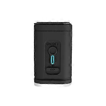 Pompe à air électrique portable rechargeable par USB pour gonfler et dégonfler les matelas de camping - Noire