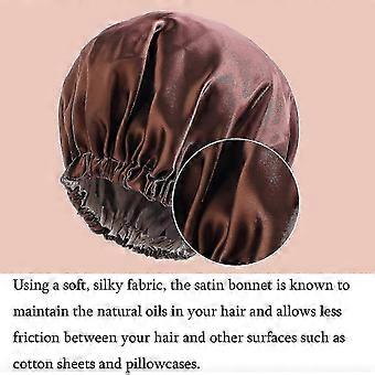 Silk Bonnet compatible with Natural Hair - Bonnets compatible with Women