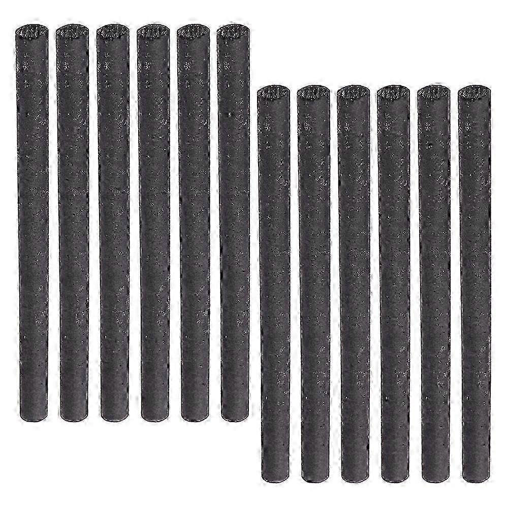 12Pcs Graphite Electrode Carbon Rods for Various Conductive Application Scenarios