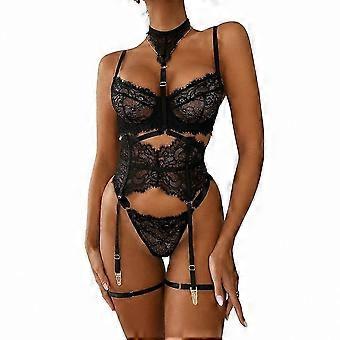 Lace Split Design Lingerie for Women, Sexy and Form-Fitting Sleepwear with Elegant Appeal