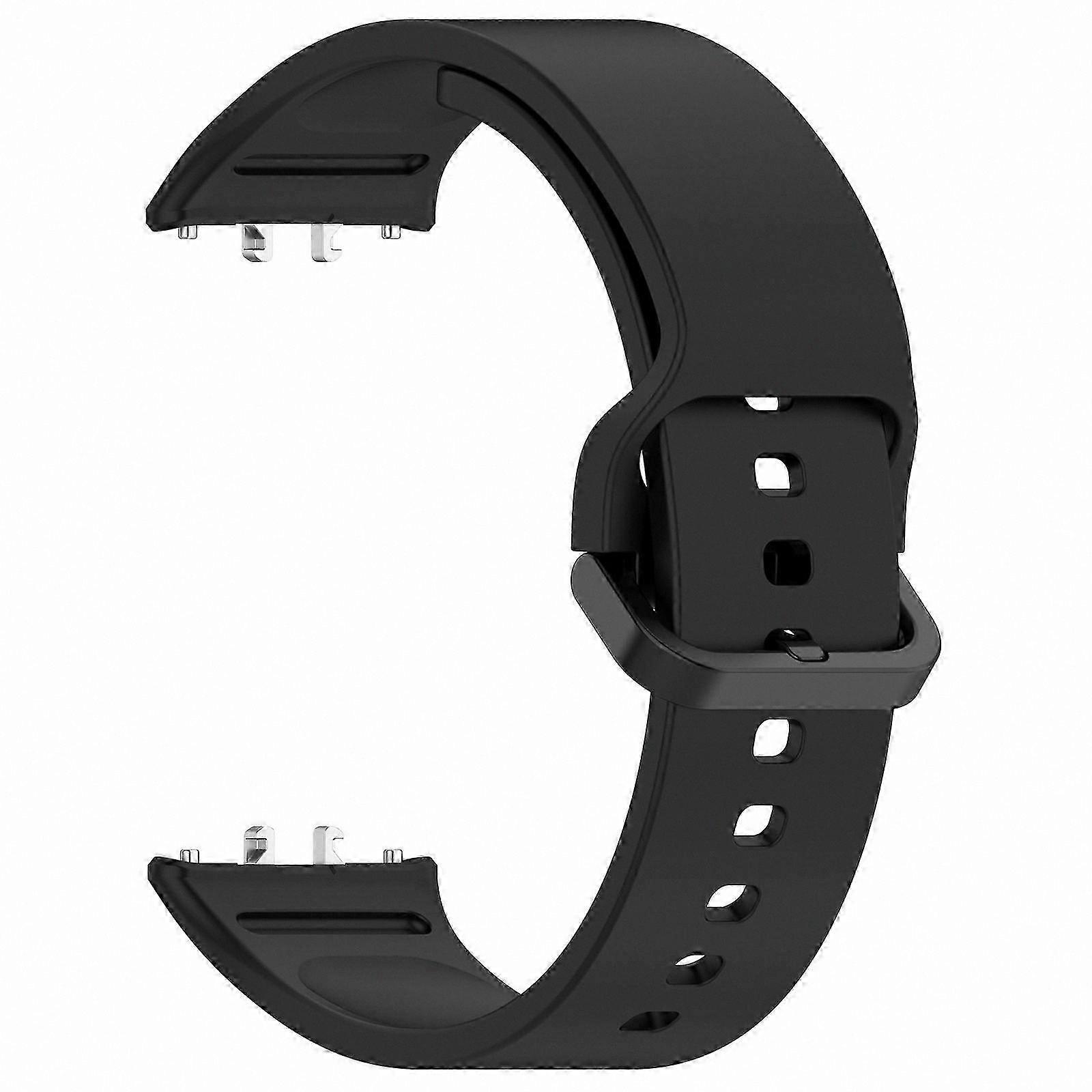 Solid Color Silicone Strap for Fitness Tracker Bands