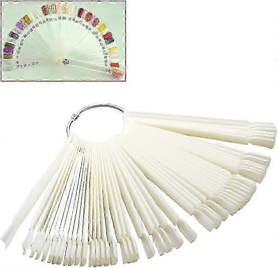 Colour Pop Nail Tips Fan Display