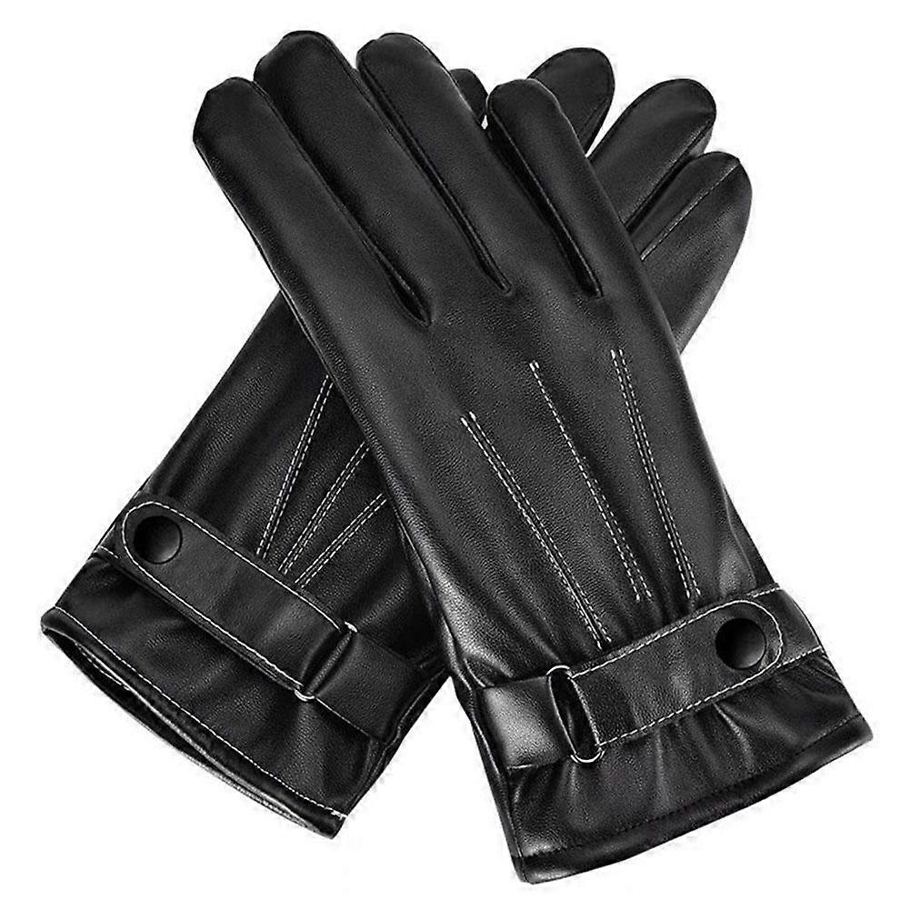 Thermal Touch Gloves - Fleece Lining Touchscreen Windproof Non Slip Daily Use