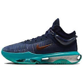 Nike Air Zoom G.T. Jump 2 Dempende, slijtvaste mid-top basketbalschoenen voor heren, blauw, EP DJ9432-401